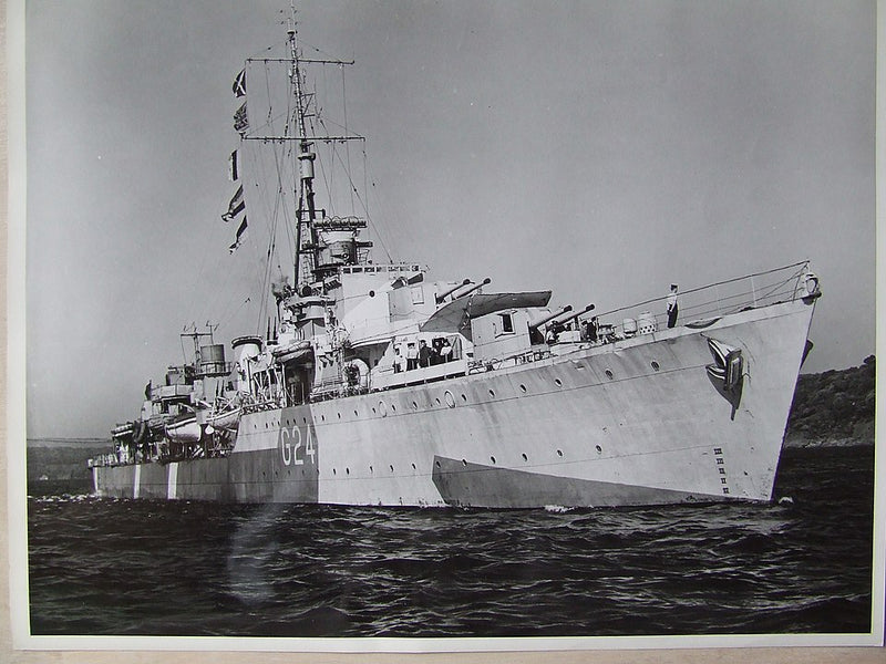 HMCS Huron (G24) Tribal Class Destroyer 