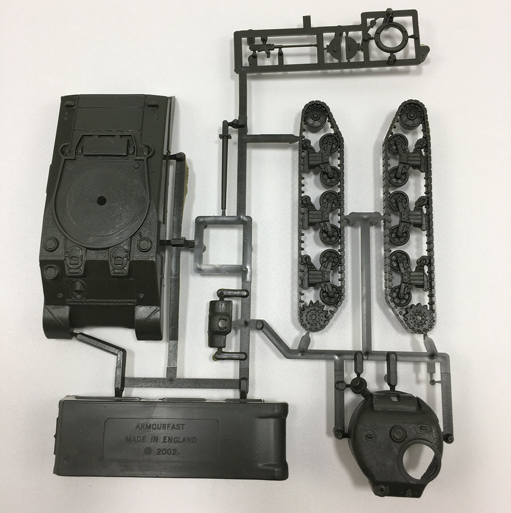 M4 Sherman Tank (2) 1/72 Scale Model Kit By Armourfast