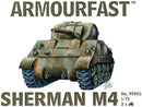 Sherman M4 Battle Tank 1/72 Scale Model Kit By Armourfast
