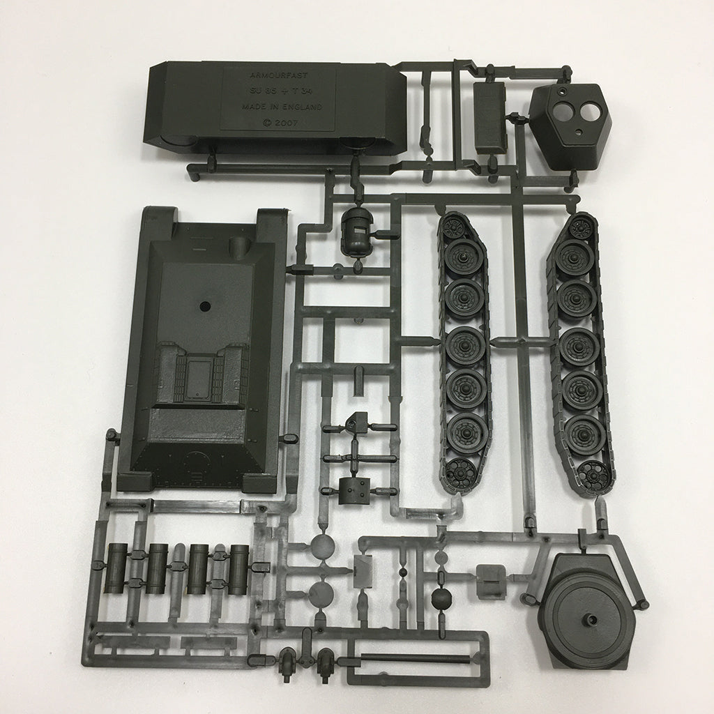 T-34-76 1943 Version (2) 1/72 Scale Model Kit By Armourfast