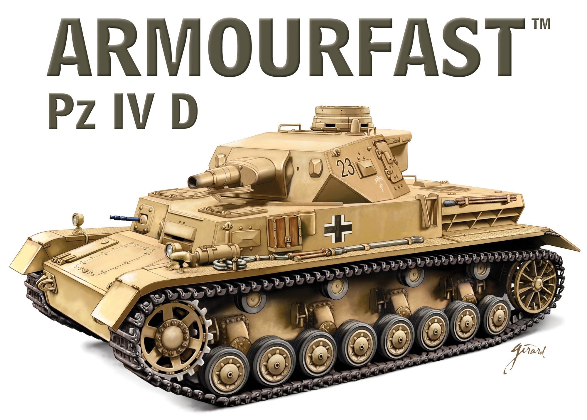 Panzer IV Ausf. D (2) 1/72 Scale Model Kit By Armourfast