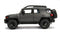 Toyota FJ Cruiser (Charcoal Gray) 1:24 Scale Diecast Car By Jada Toys Left Side View