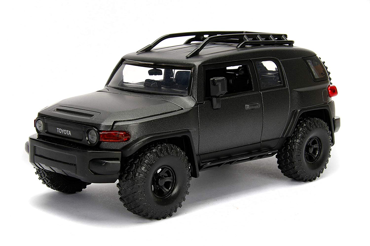 Toyota FJ Cruiser (Charcoal Gray) 1:24 Scale Diecast Car By Jada Toys