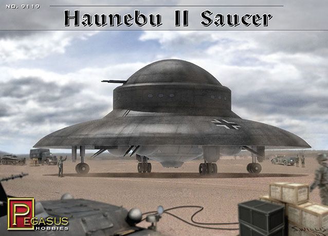 Haunebu II Saucer 1/1/44 Scale Model Kit