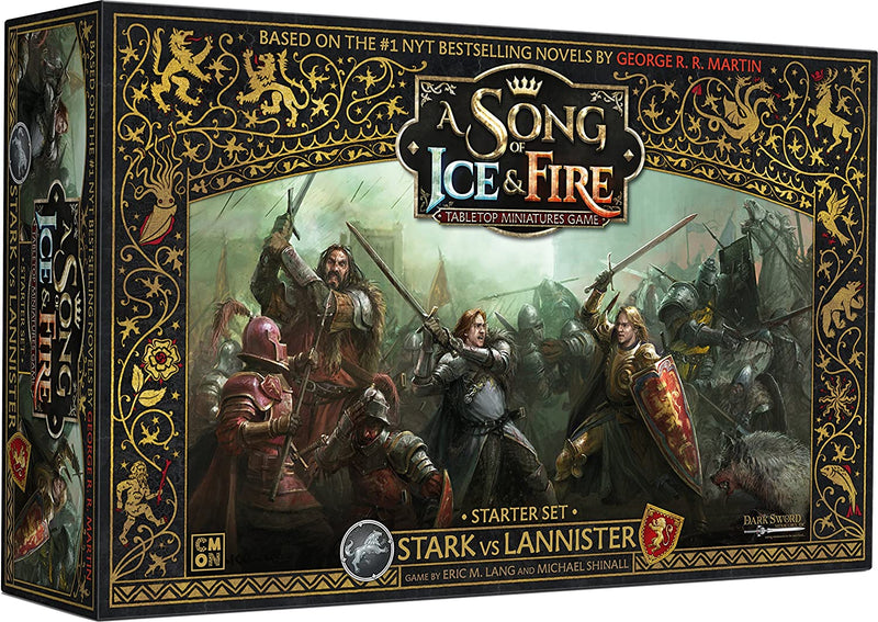 A Song Of Ice & Fire Stark vs. Lannister Starter Miniatures Game Set