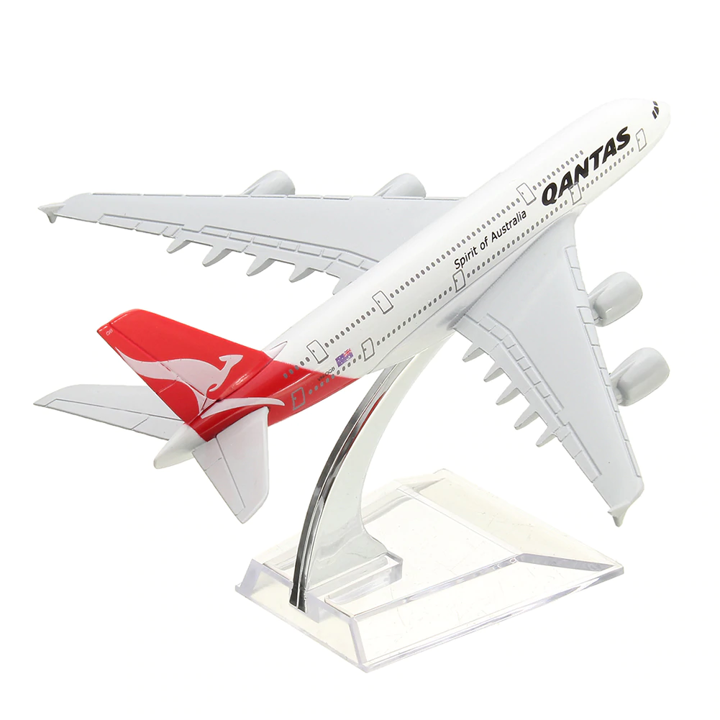 Airbus A380 Quantas 1:400 Scale Model By Hyinuo Right Rear View