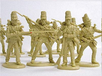 Napoleonic Wars: Waterloo British Foot Guards 1/32 (54 mm) Scale Model Plastic Figures Image