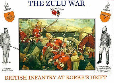 Zulu War: British Infantry At Rorke's Drift 1/32 Scale By A Call To Arms
