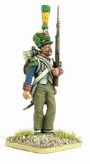 French Napoleonic Infantry 1807 - 1812, 28 mm Scale Model Plastic Figures Painted Close UP