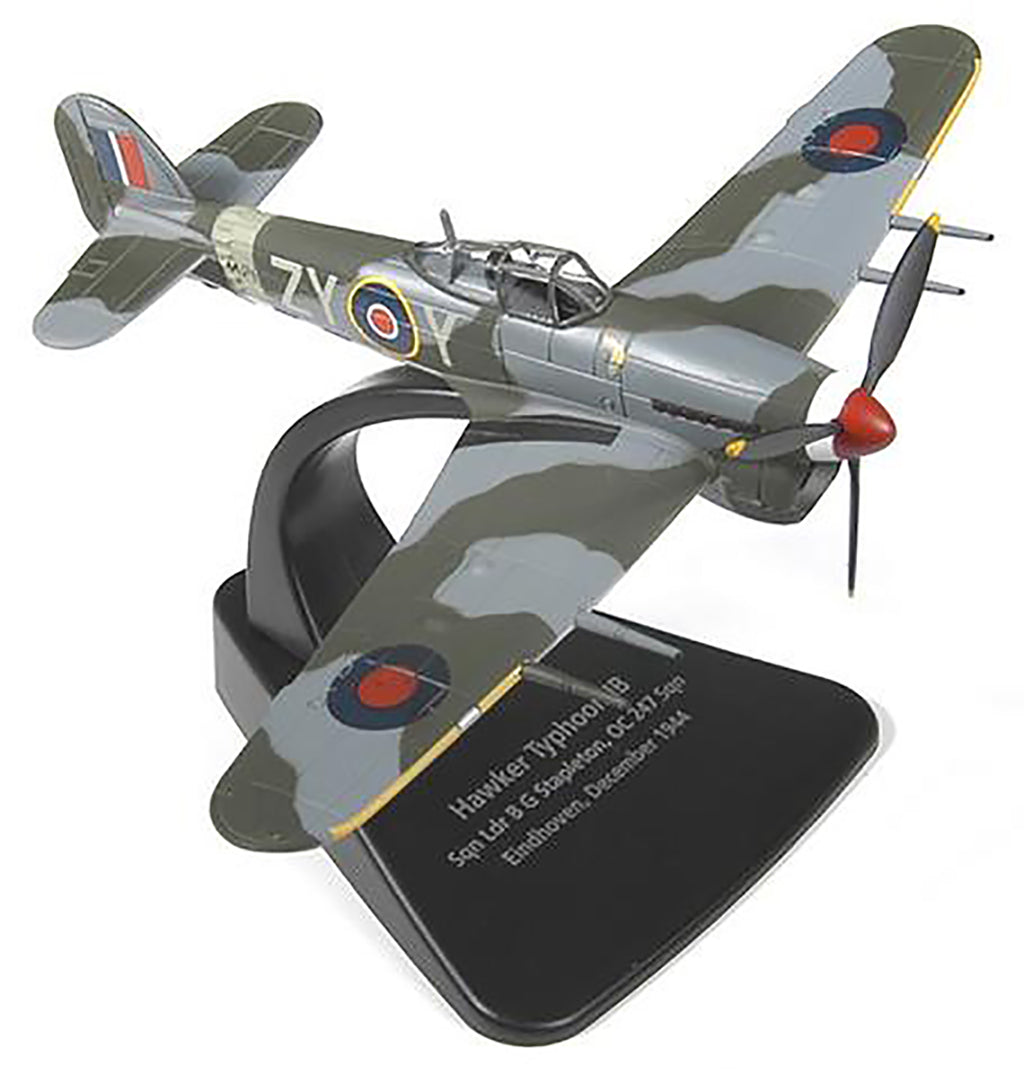 Hawker Typhoon No 247 Squadron RAF 1944, 1/72 Scale Model By Oxford Diecast