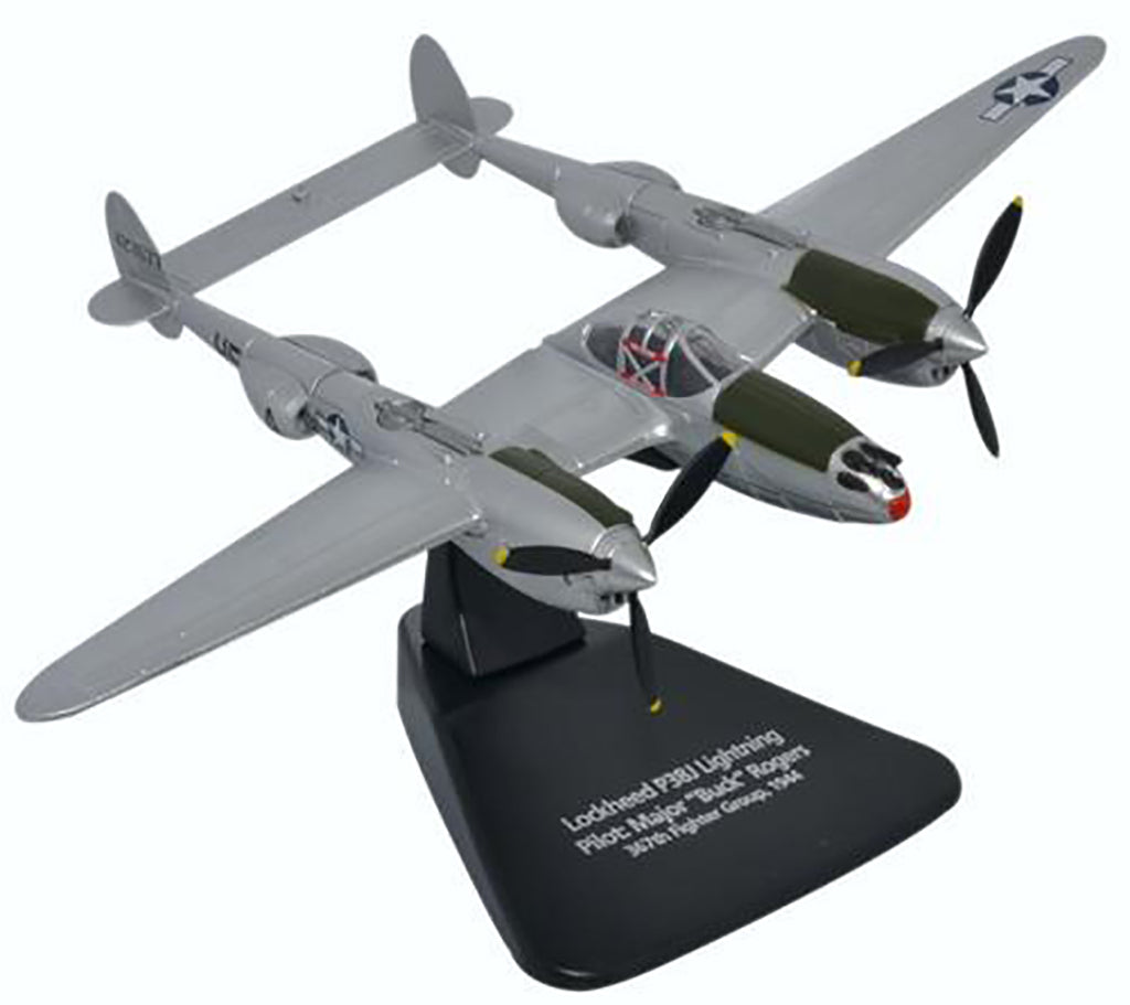 Lockheed P-38J Lightning 1944 1/72 Scale Model By Oxford Diecast