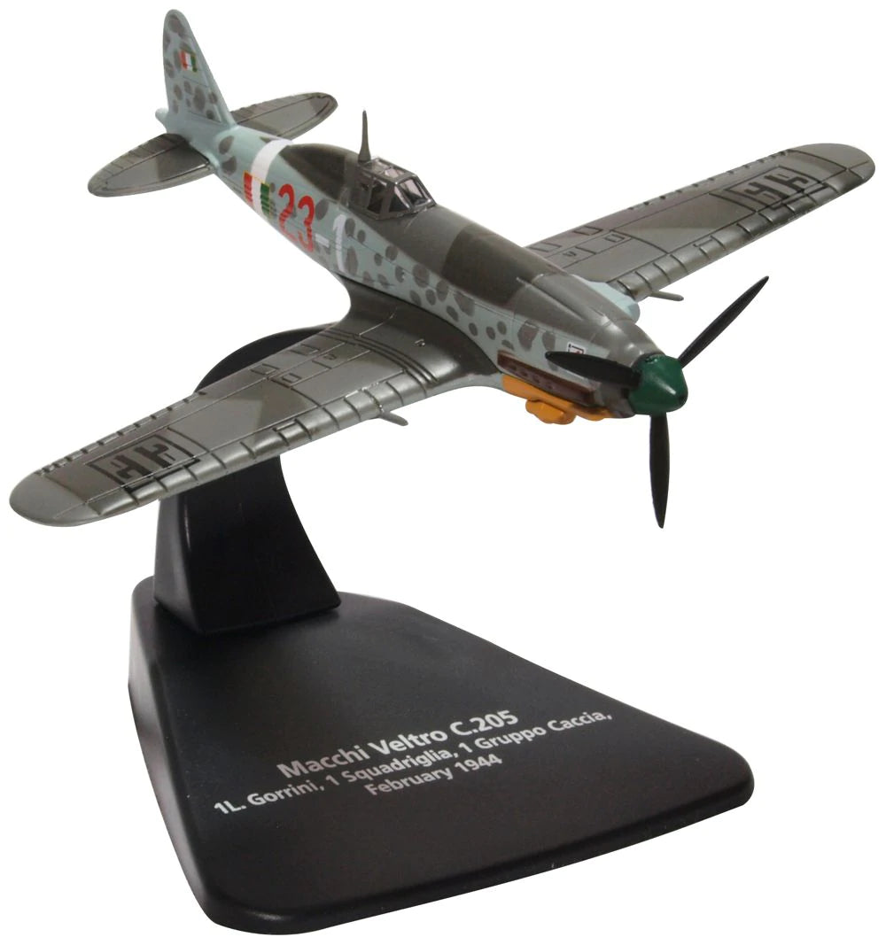 Aermachhi C.205 Veltro 1 Gruppo, Caccia 1944, 1:72 Scale Model