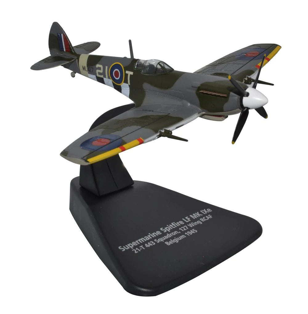 Supermarine Spitfire LF Mk. IXe, 443 Squadron RCAF 1945,1:72 Scale Model