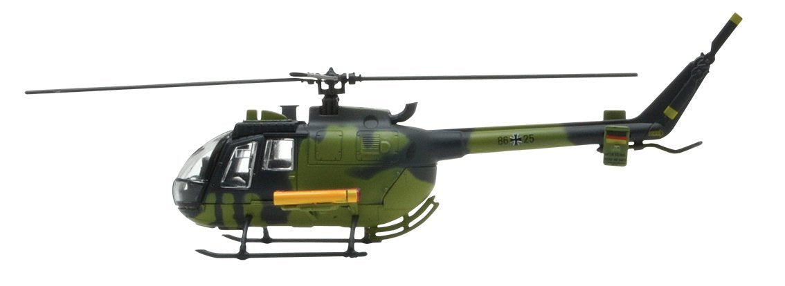 MBB Bo 105 German Army 2000,  1:72 Sacle Model By Amercom Side View