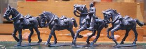 American Civil War Cavalry 1861-1865, 28 mm Scale Model Plastic Figures