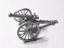 Confederate Artillery Firing Piece 28 mm Scale Model Metal Figures  Sample Gun