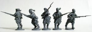American Civil War Zouaves 1861-1865, 28 mm Scale Model Plastic Figures