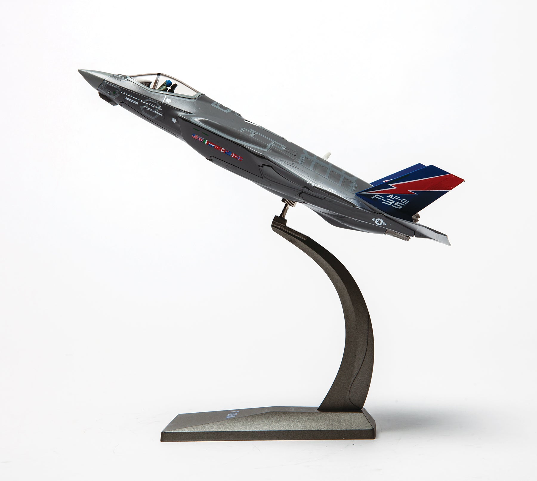 Lockheed Martin F-35A Lightening II #AF-01 Edwards AFB 1:72 Scale Diecast Model