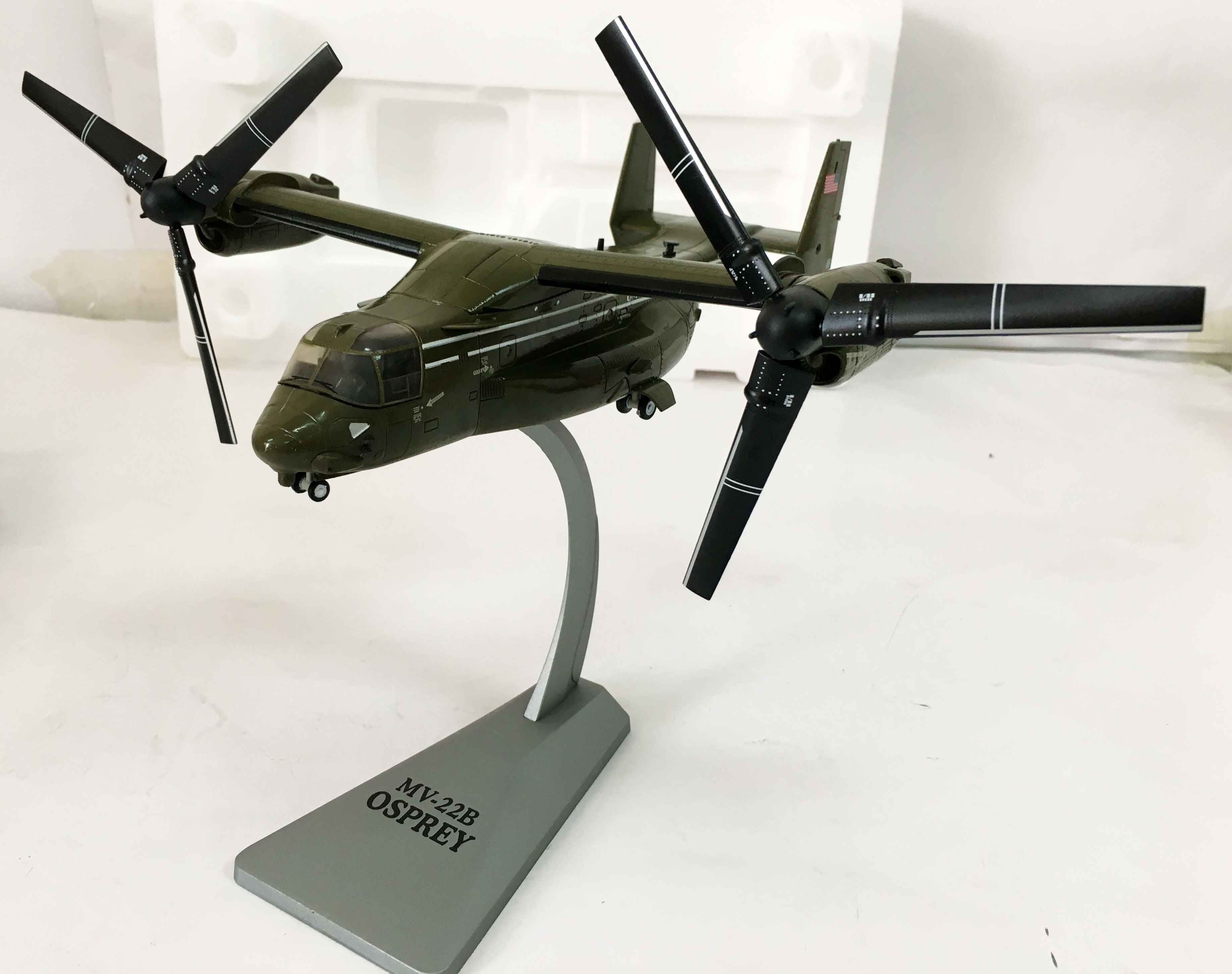 Bell Boeing MV-22 Osprey HMX-1 1:72 Scale Diecast Model