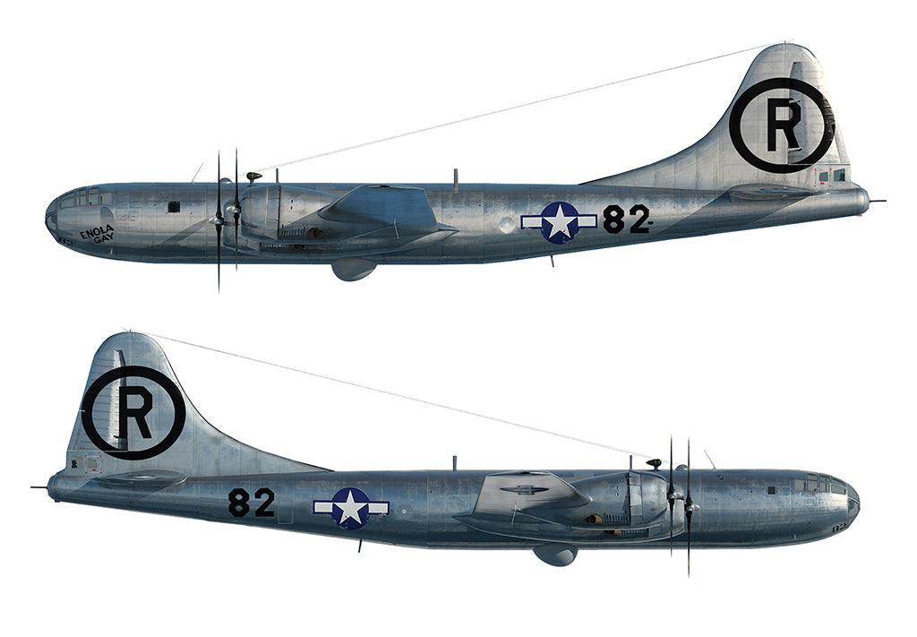 Boeing B-29 Superfortress “Enola Gay” 1:144 Scale Diecast Model