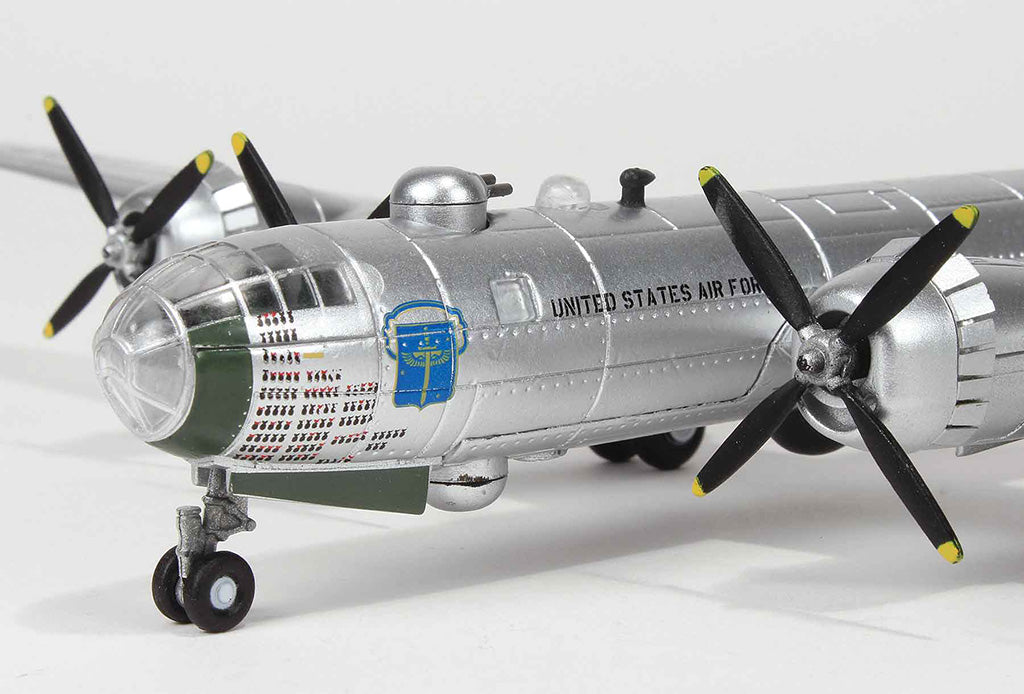 Boeing B-29 Superfortress "Raz'n Hell" 1/144 Scale Model By AF1 Left Front Detail