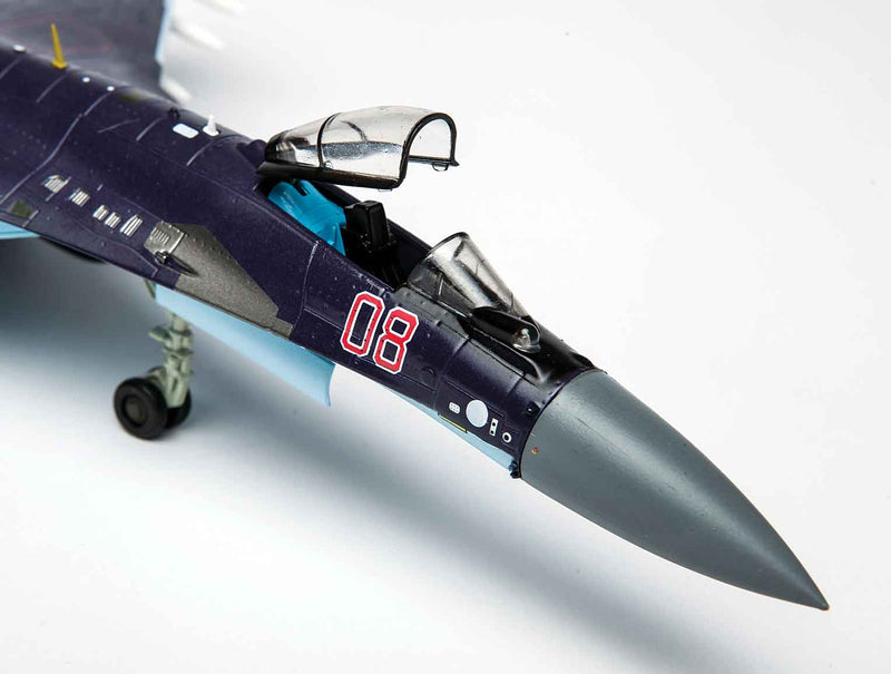 Sukhoi Su-35 Flanker E 1/72 Scale Model By Air Force 1 Nose Detail
