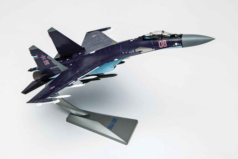 Sukhoi Su-35 Flanker E 1/72 Scale Model By Air Force 1 Right Front View