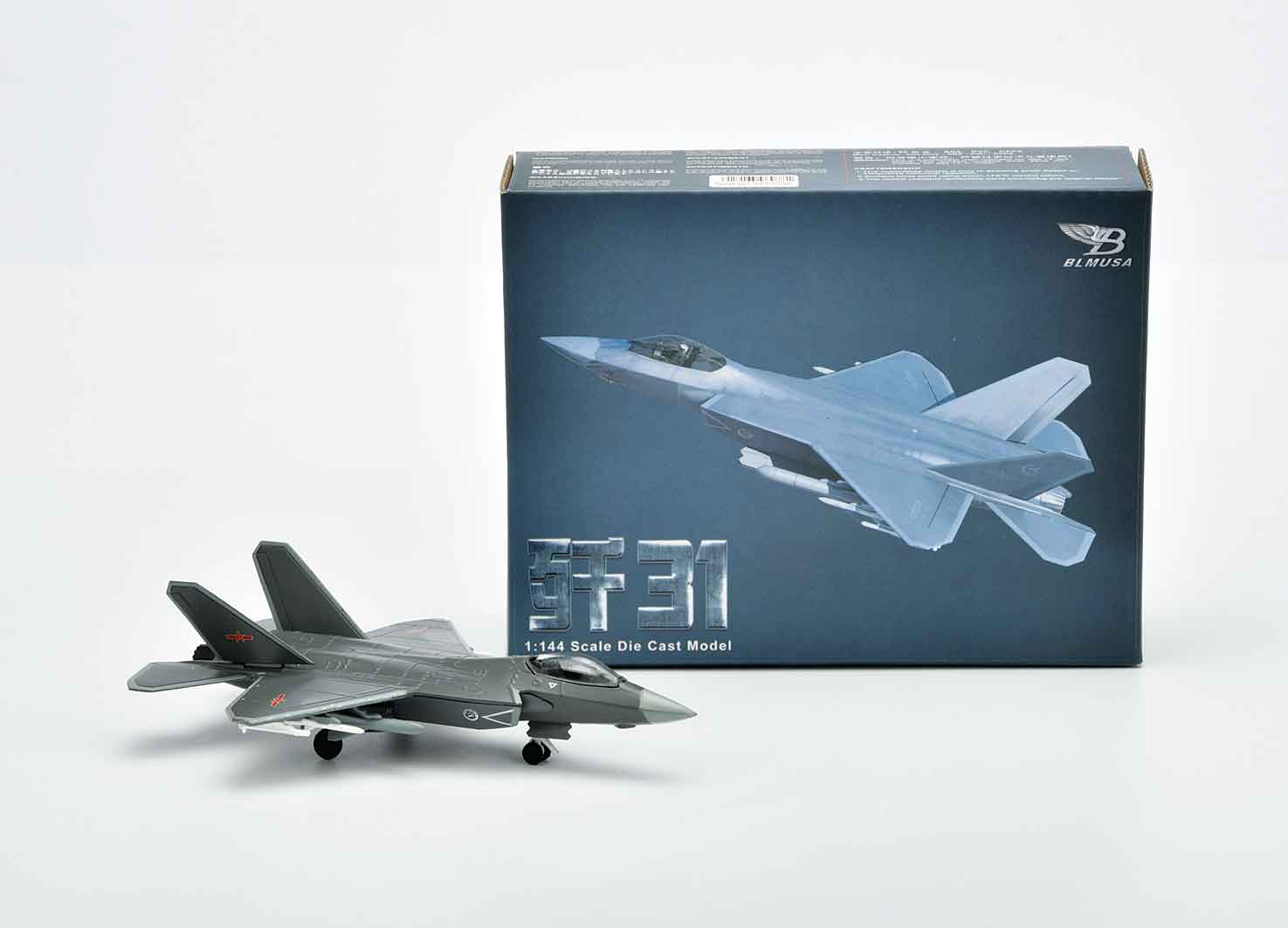 Shenyang J-31 Gyrfalcon 1:144 Scale Model By Air Force 1