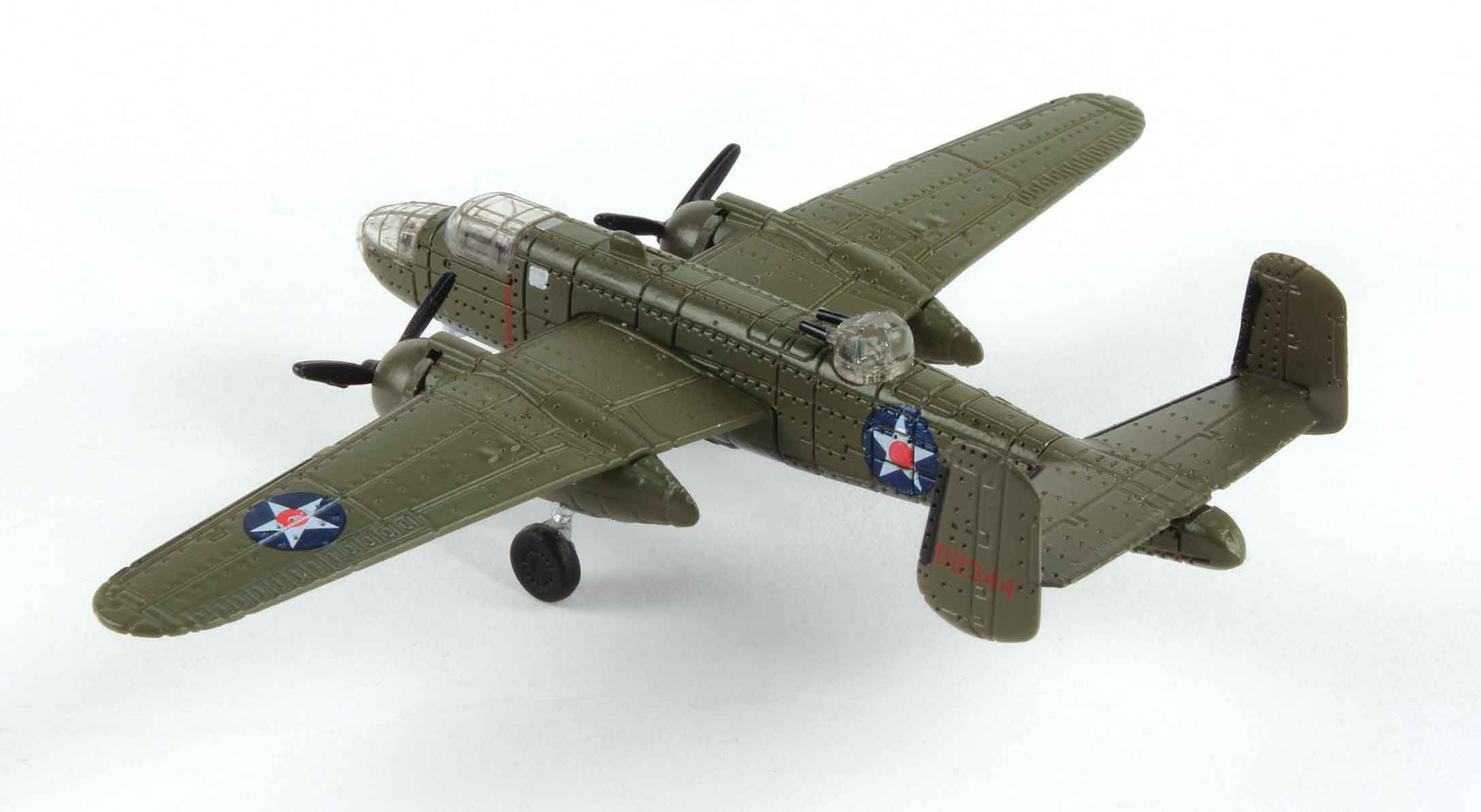 North American B-25B Mitchell Doolittle Raid 1942, 1:200 Scale Diecast Model