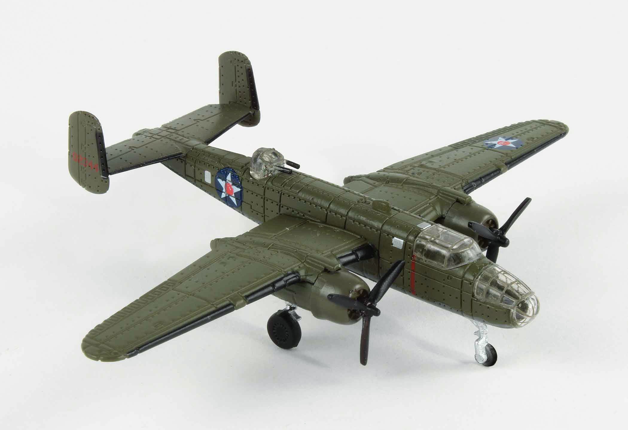 North American B-25B Mitchell Doolittle Raid 1942, 1:200 Scale Diecast Model