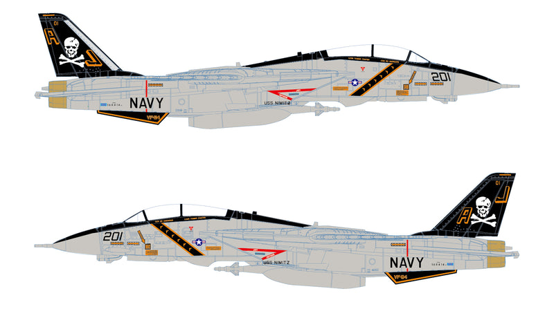 Air Force 1 | Grumman F-14D Tomcat VF-84 “Jolly Rogers” 1:144