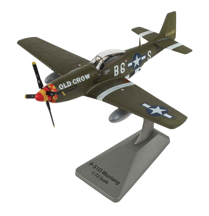 North American P-51D Mustang “Old Crow” 1:72  Scale Diecast Model