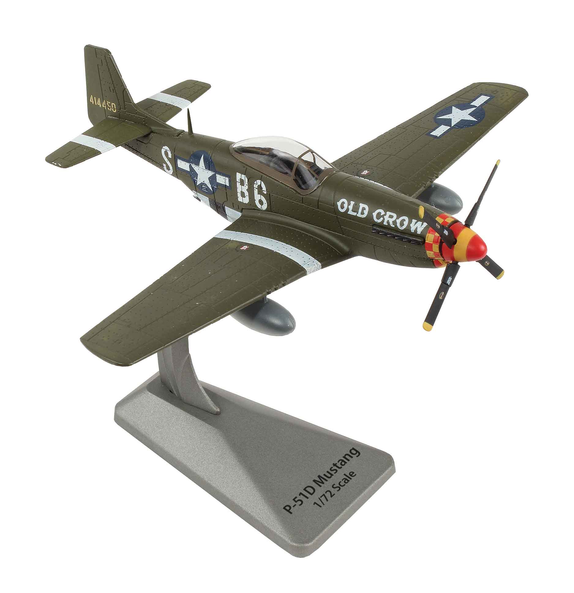 North American P-51D Mustang “Old Crow” 1:72  Scale Diecast Model