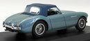 Austin Healy 100 BN1 Healey Blue 1953 ,1:43 (O) Scale Model Right Rear View