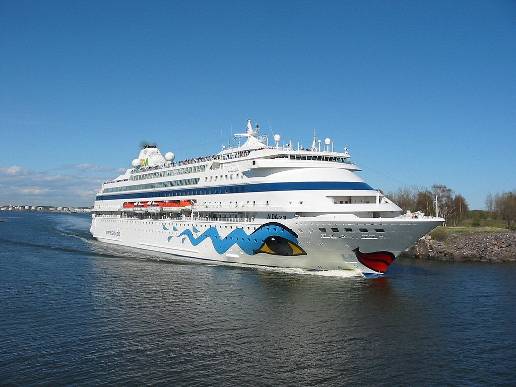 Revell Germany | AIDA (AIDAcara) Cruise Ship 1/1200 Scale Model