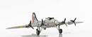 Boeing B-17 Flying Fortress Iron Frame Scale Model Front View