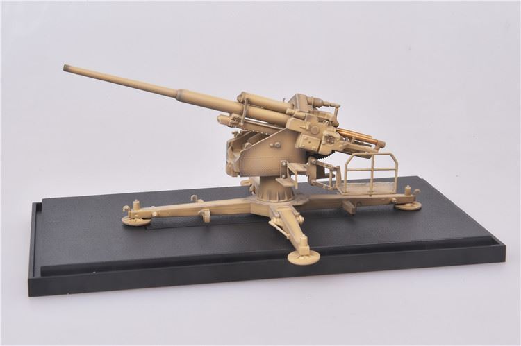 12.8 cm Flak 40 Anti-Aircraft Gun Germany 1944 1:72 Scale Model  By Modelcollect On Base