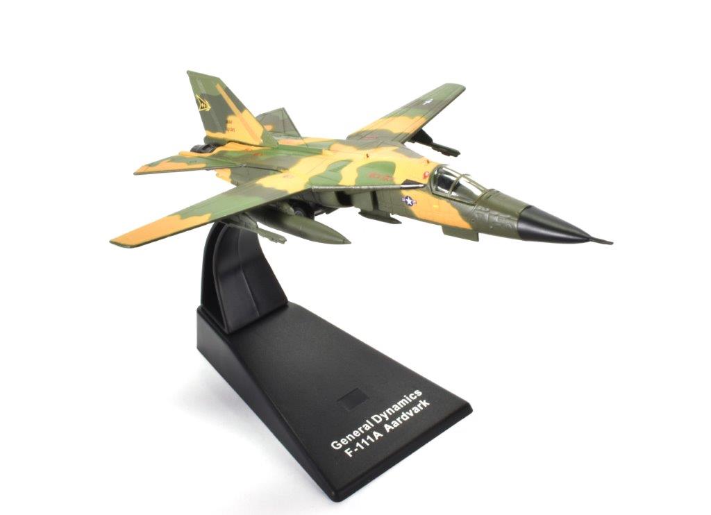 General Dynamics F-111A Aardvark 1968, 1:144 Scale Diecast Model By Atlas Editions