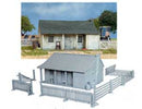 North American Farmhouse 1750 – 1900 28 mm Scale Scenery Contents