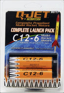 C12-6 Q-Jet Model Rocket Motor (2-Pack) By Quest Aerospace