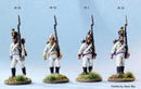 Napoleonic Austrian “German” Infantry 1809 - 1815 28 mm Scale Model Plastic Figures Painted Sample