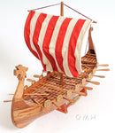 Drakkar Viking Wooden Scale Model