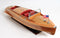 Chris Craft Runabout, Wooden Scale Model Starboard Bow Top View