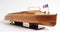 Chris Craft Runabout, Wooden Scale Model Starboard Bow View
