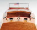 Chris Craft Runabout, Wooden Scale Model Stern View