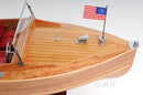 Chris Craft Runabout, Wooden Scale Model Bow Details