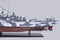 USS Alabama Battleship BB-60, Wooden Scale Model Aft Port Side View