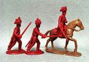 Napoleonic Wars British Highland Infantry Officers 1803 – 1815, 54 mm (1/32) Scale Plastic Figures Close Up View