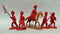 Napoleonic Wars British Highland Regiment Command 1803 – 1815, 54 mm (1/32) Scale Plastic Figures Close Up View