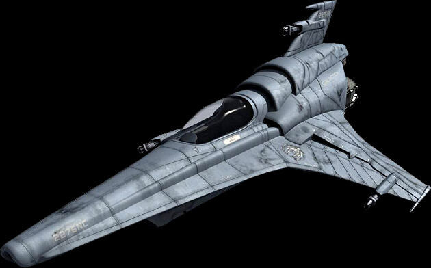 Battlestar Galactica Viper Mark VII Left Front View